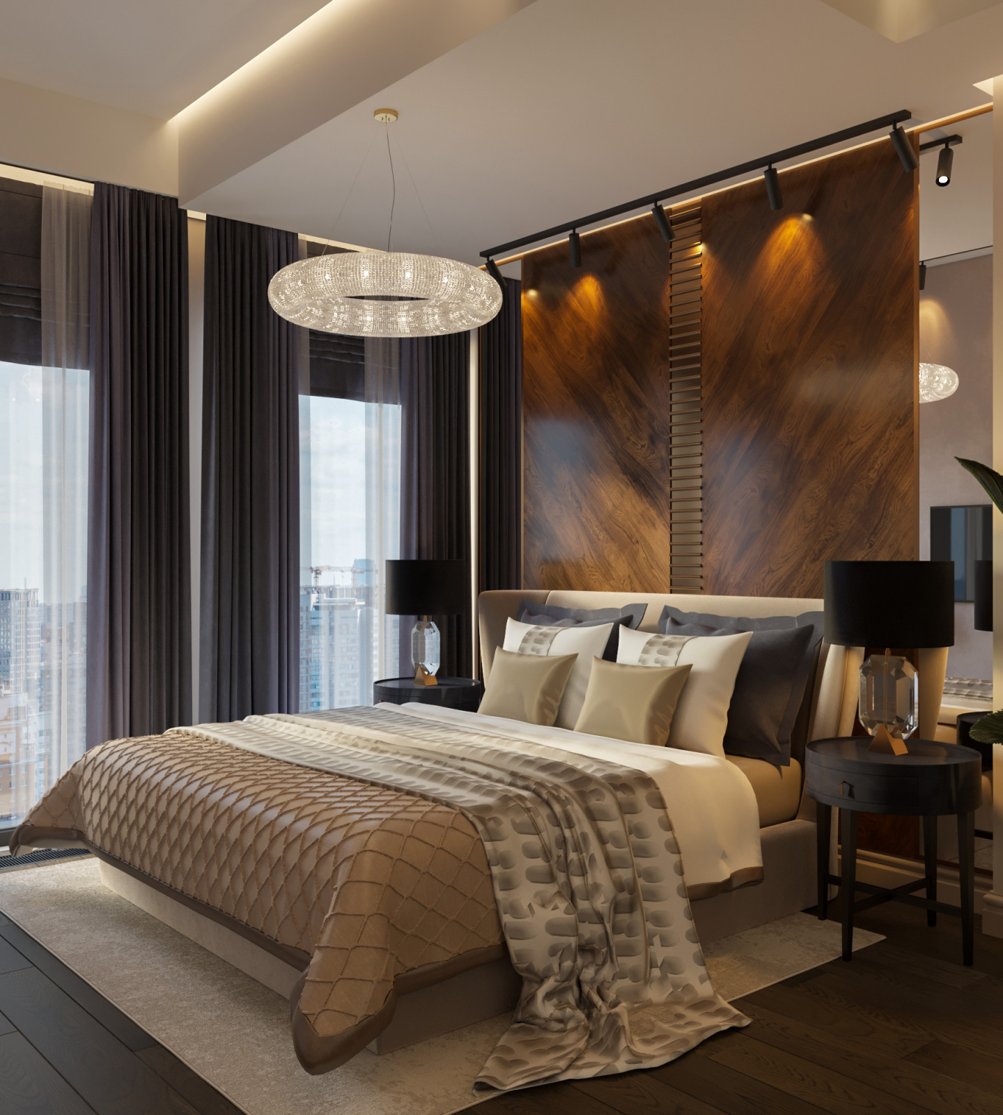 Апартаменты в Neva Towers площадью 134 м2
