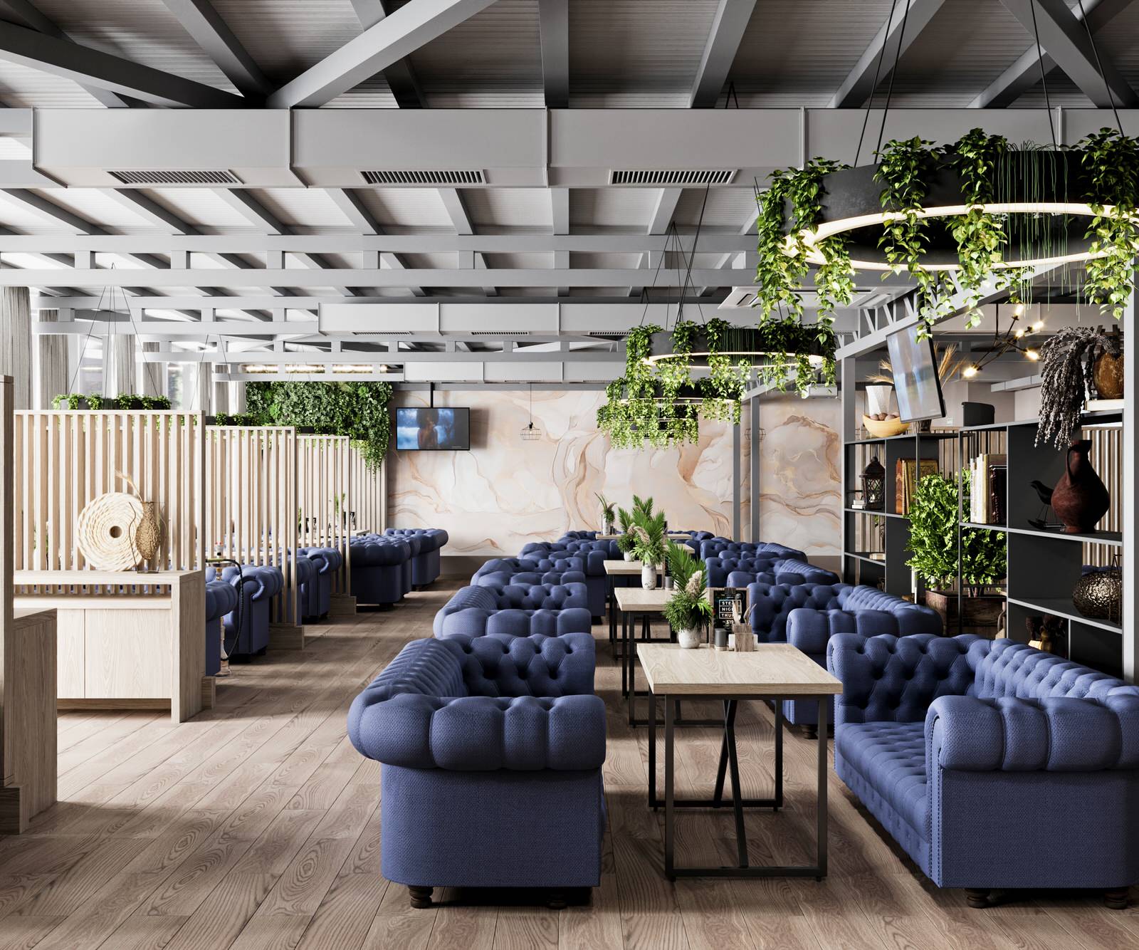 Реконструкция кальянной в Москве