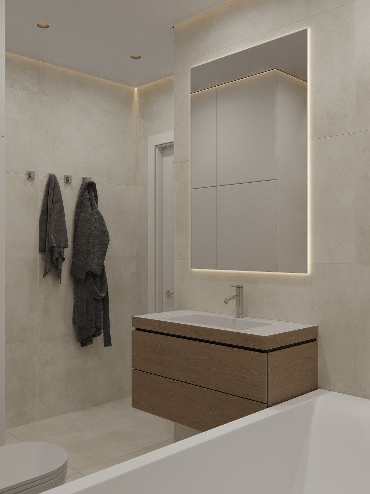 Функциональный проект современной квартиры для семьи