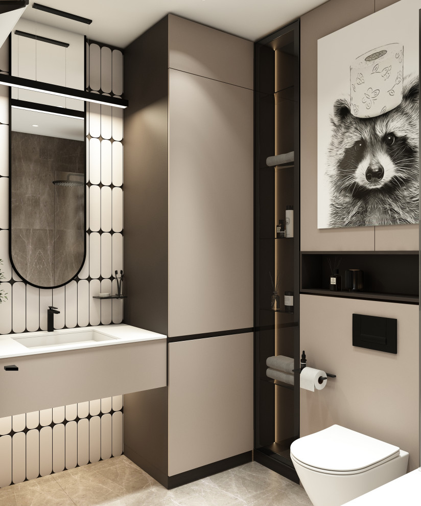 Обложка проекта: Санузел в ЖК Комфорт Парк