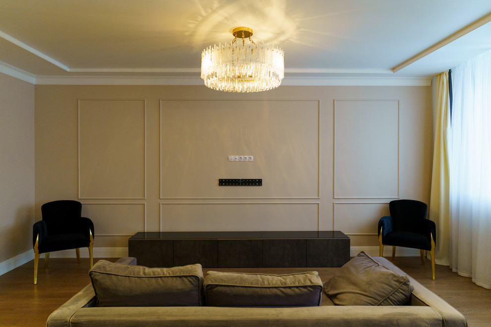 Дизайнерский ремонт квартиры 130 м²