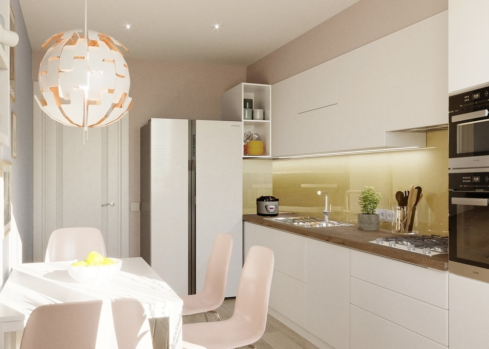 Светлая и лаконичная квартира для семьи с двумя детьми