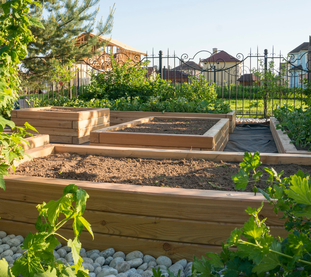 Грядки из лиственницы