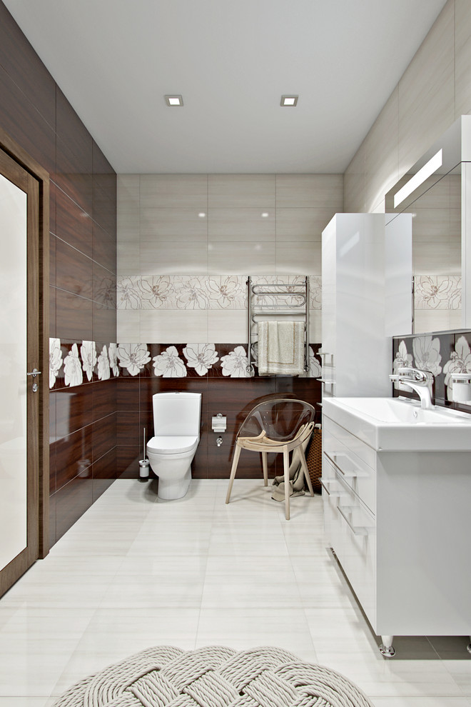 Интерьер ванной комнаты