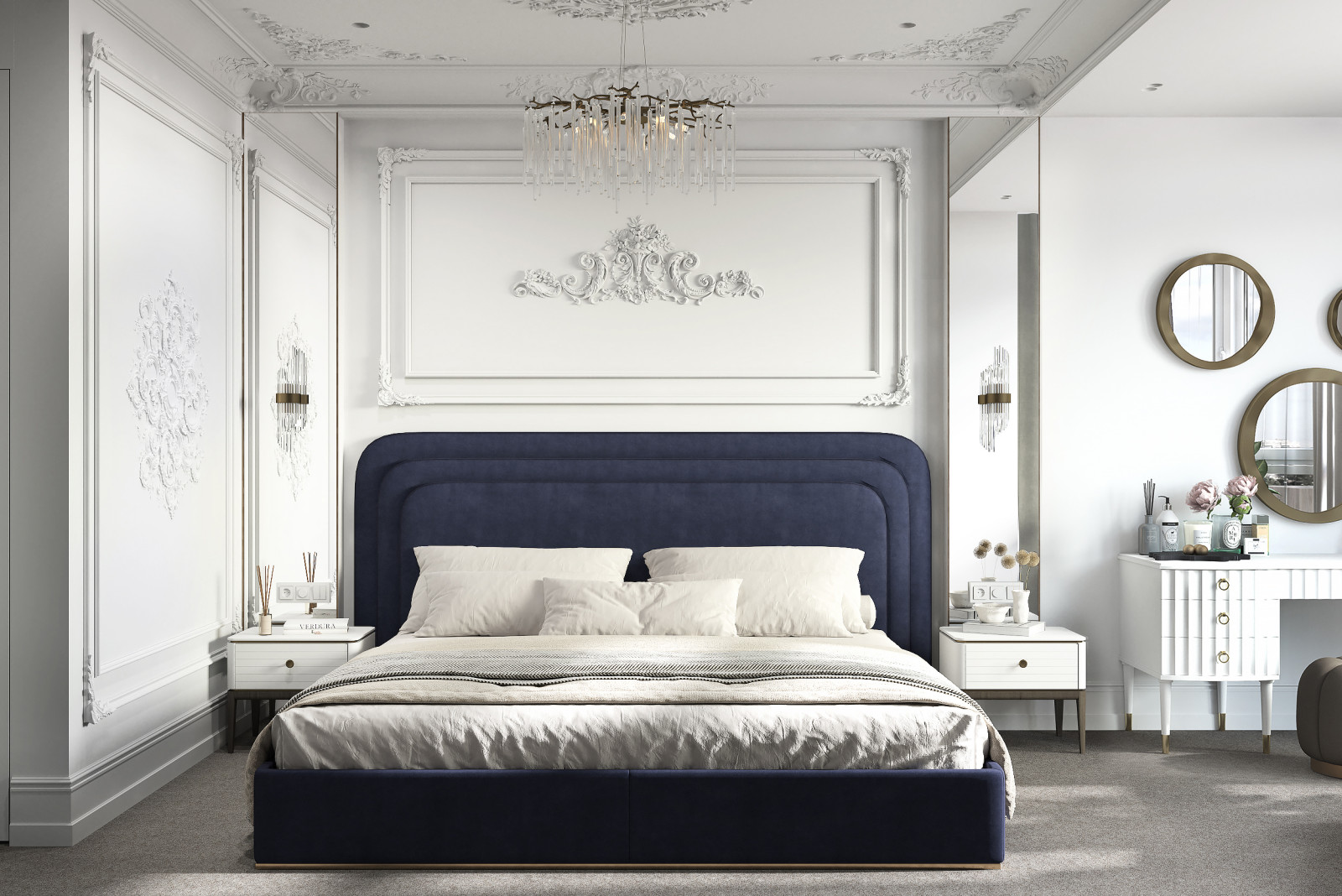 Драгоценная шкатулка, проект в стиле Арт-деко в ЖК Тихвин