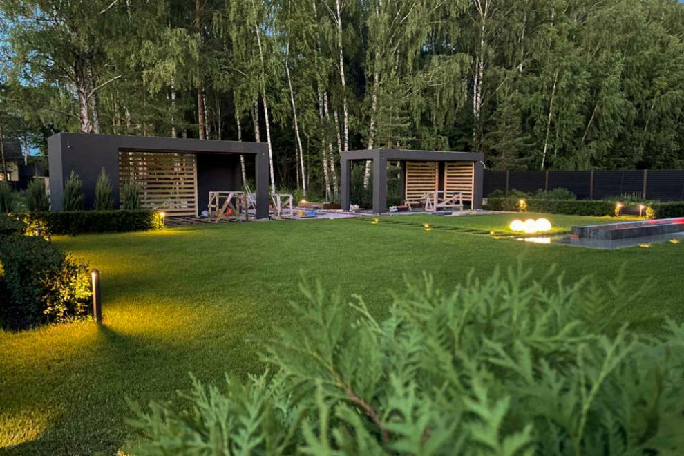 Сад, построенный в к.п. Серебряные Ключи 2