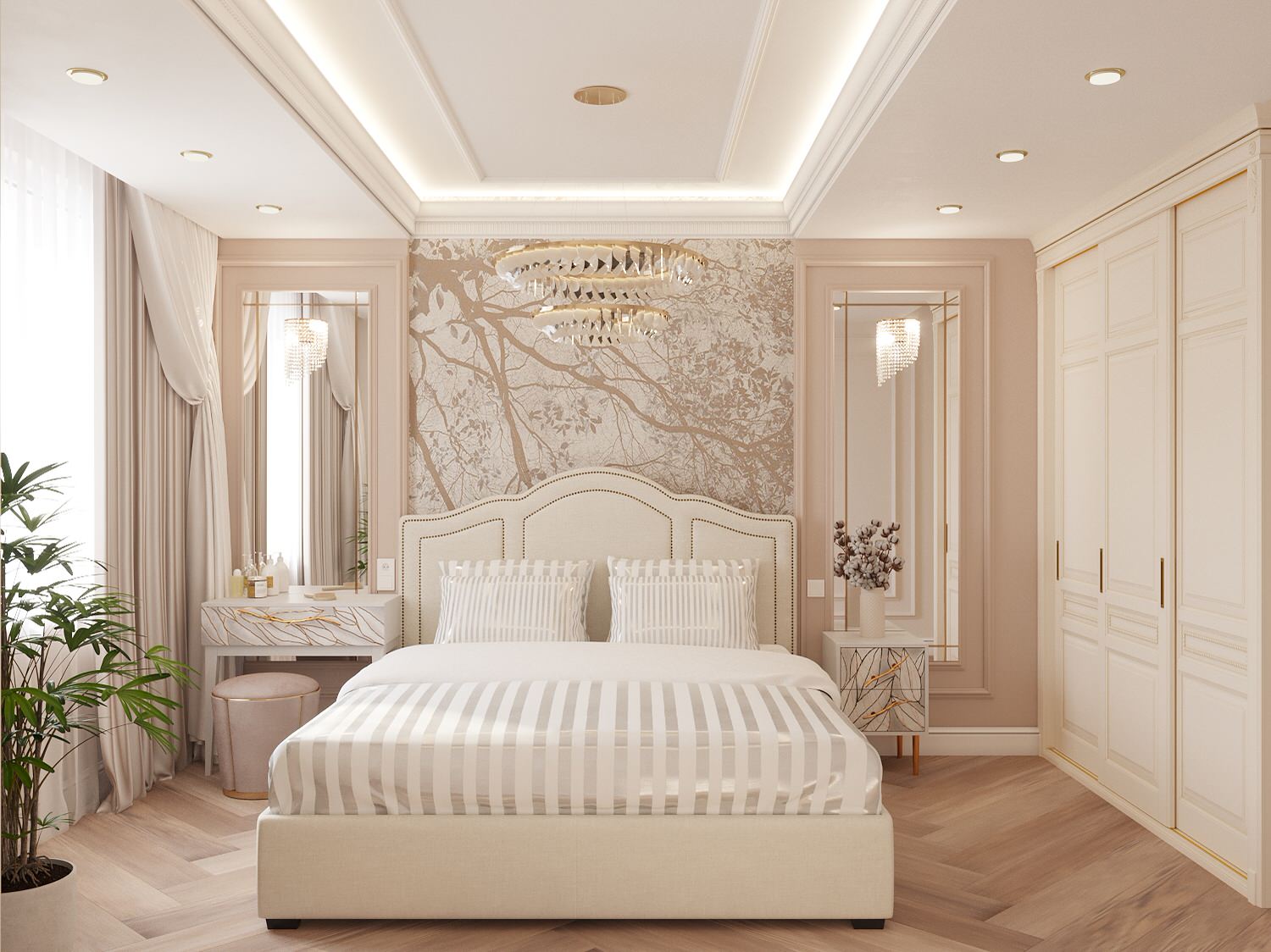Классический интерьер 90 м2