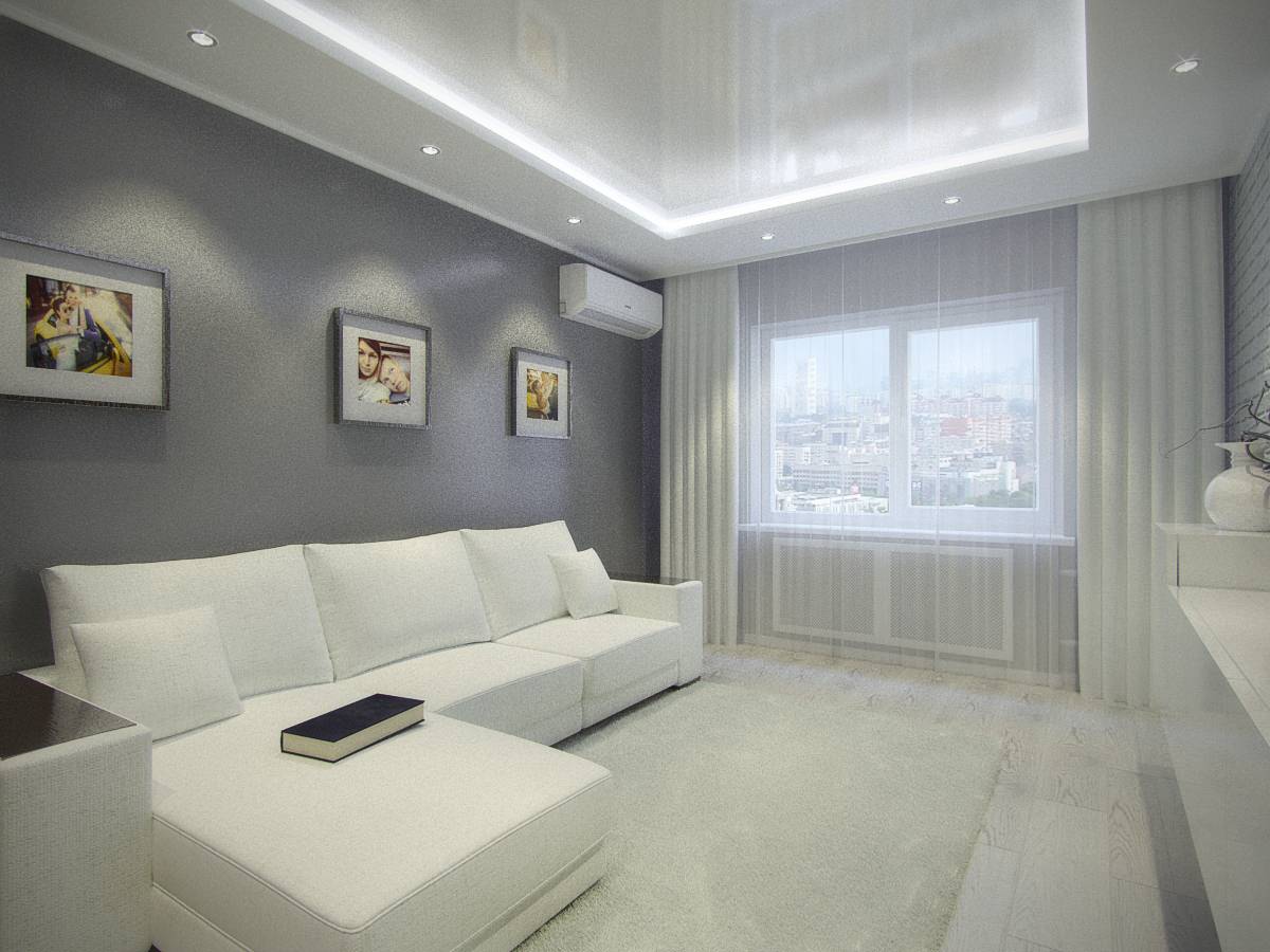 Гостиная .г.Оренбург.Минимализм.