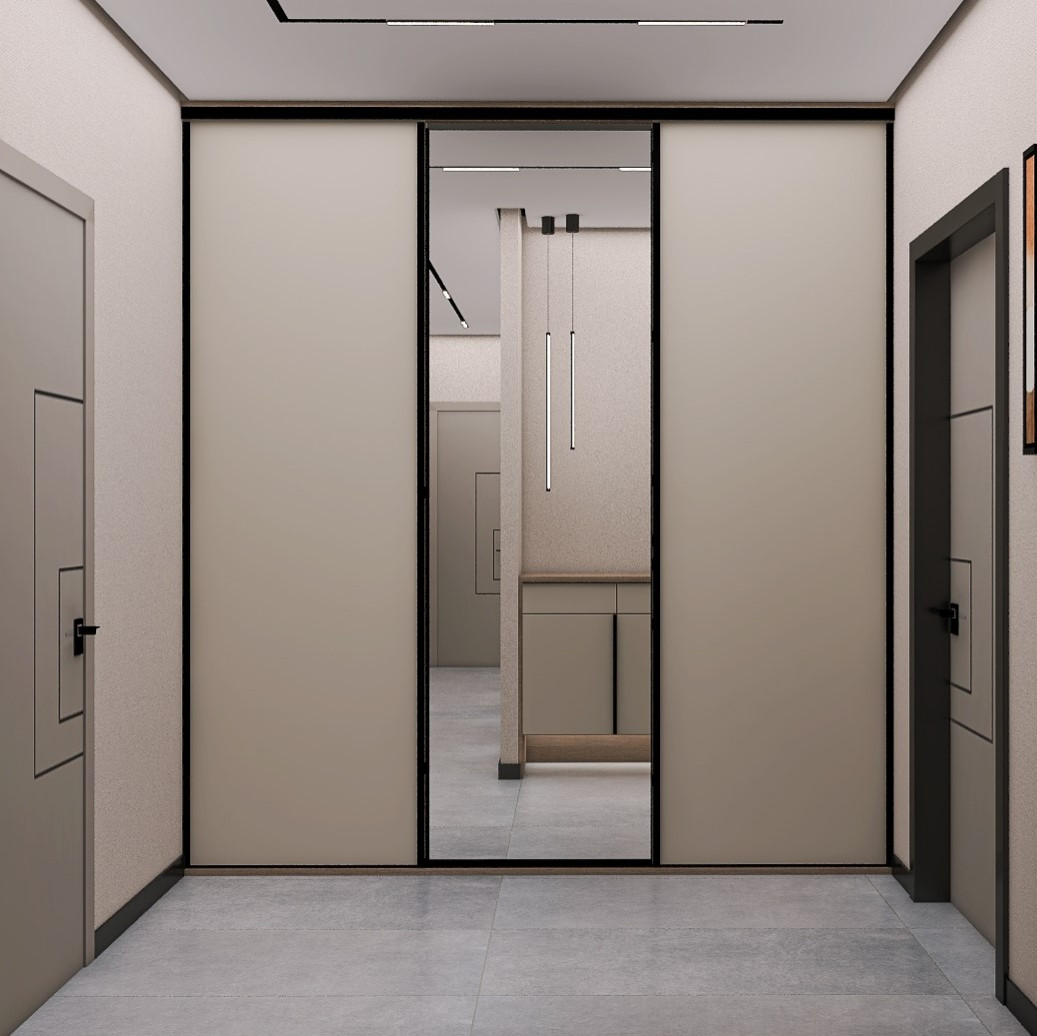 Стильная двушка для семьи из 4-х человек!