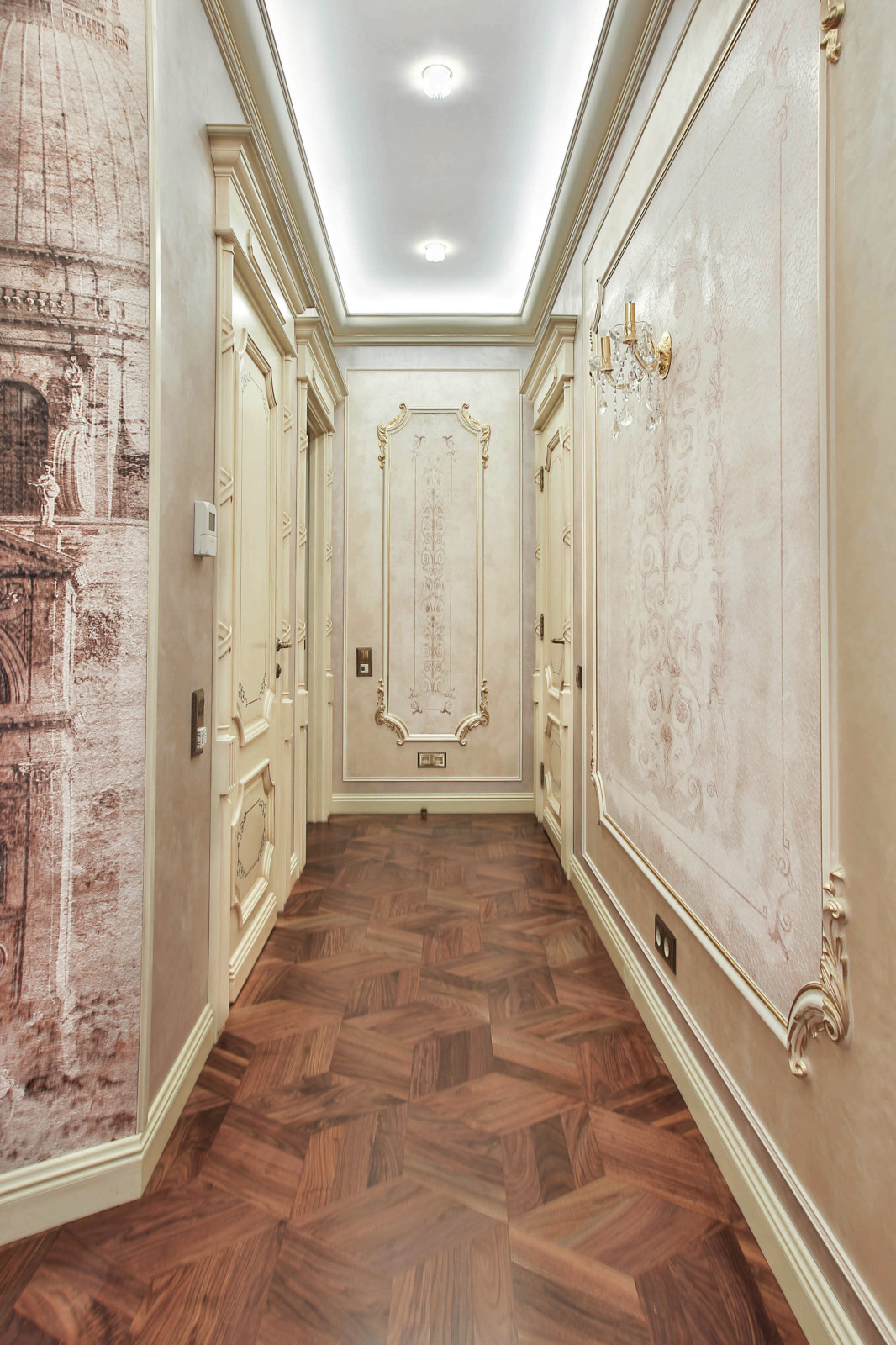 квартира в классическом стиле 235м2