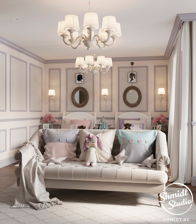 Проект "Яркий" в стиле Ardeco, Минск, 120 м.кв