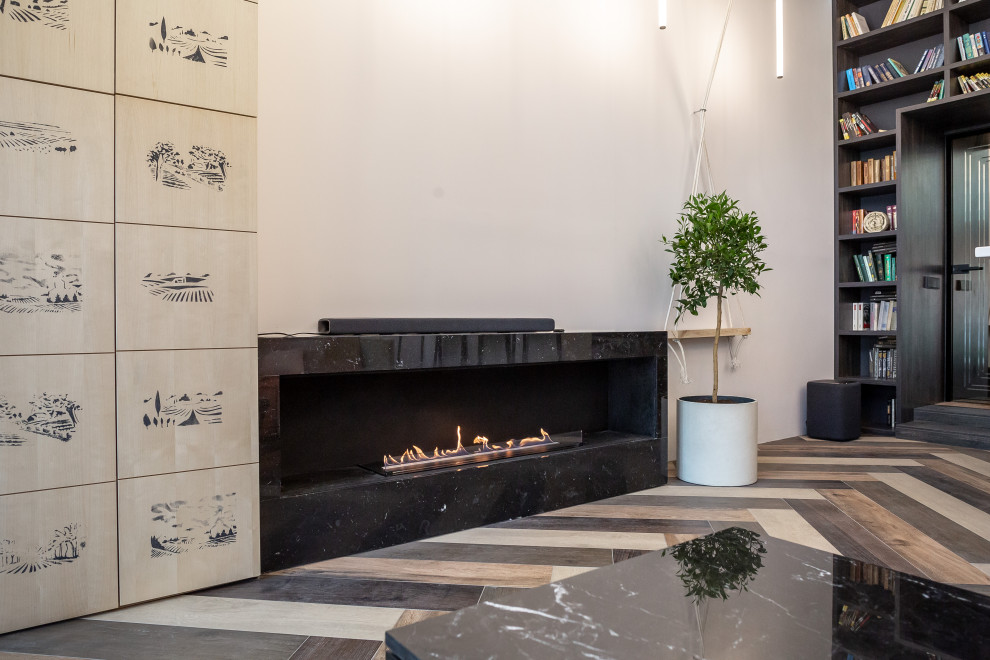 Дизайн-проект дома с биокамином ConceptFire