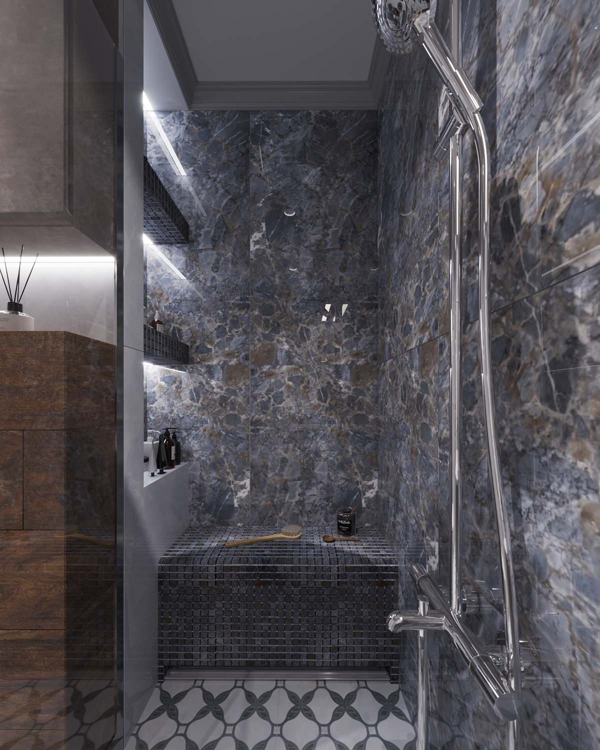 Колоритная квартира для семьи с двумя детьми (девочками)