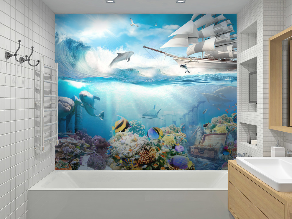 Фрески в ванной