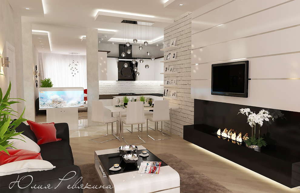 Гостиная в современном стилле