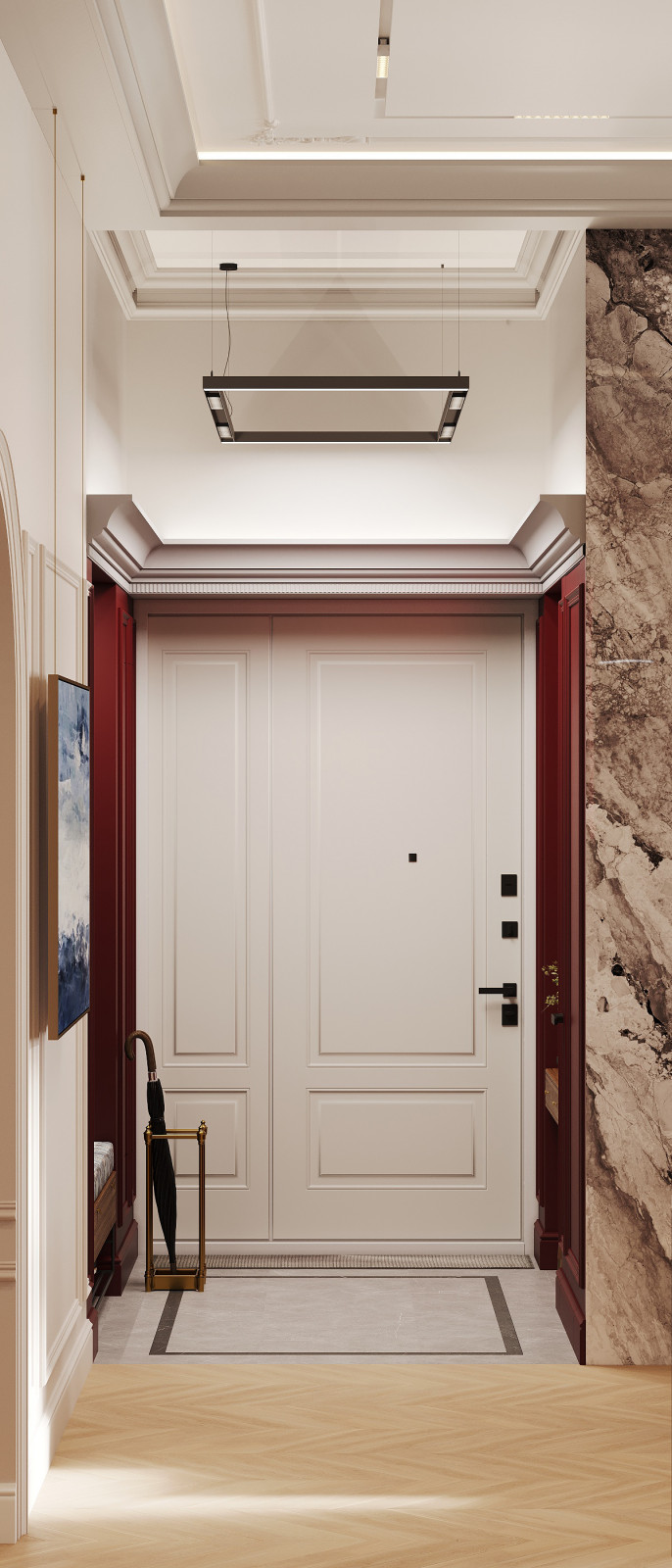 Обложка проекта: Двухэтажная квартира в центре Петербурга