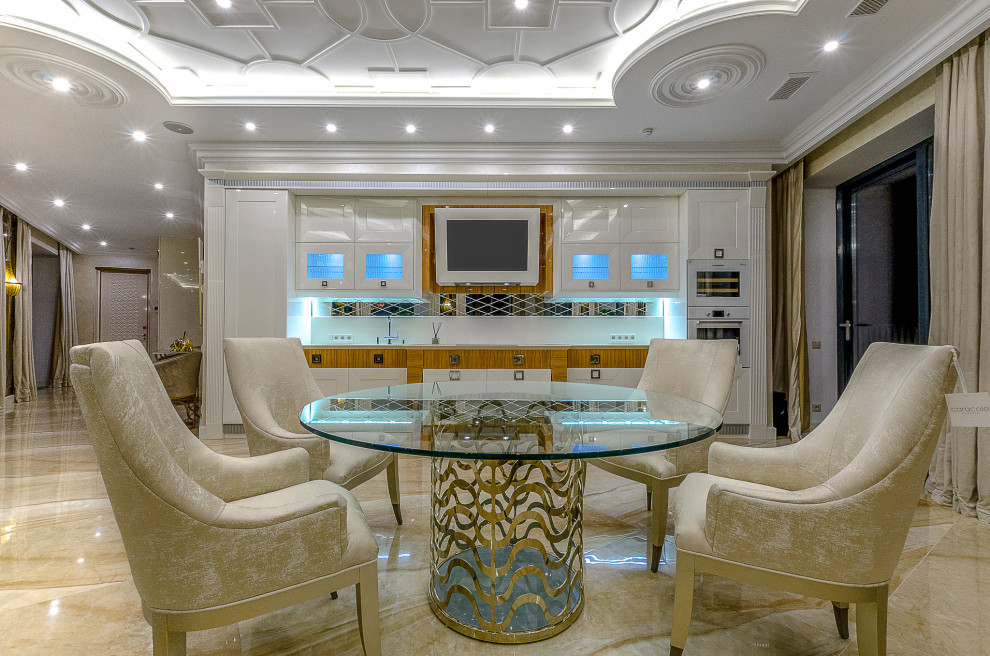 Обложка проекта: Жилой комплекс Актер Гэлакси Сочи. Просторная квартира в современном стиле.