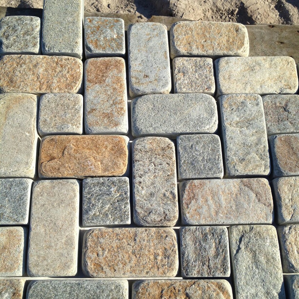 Мощение натуральным камнем