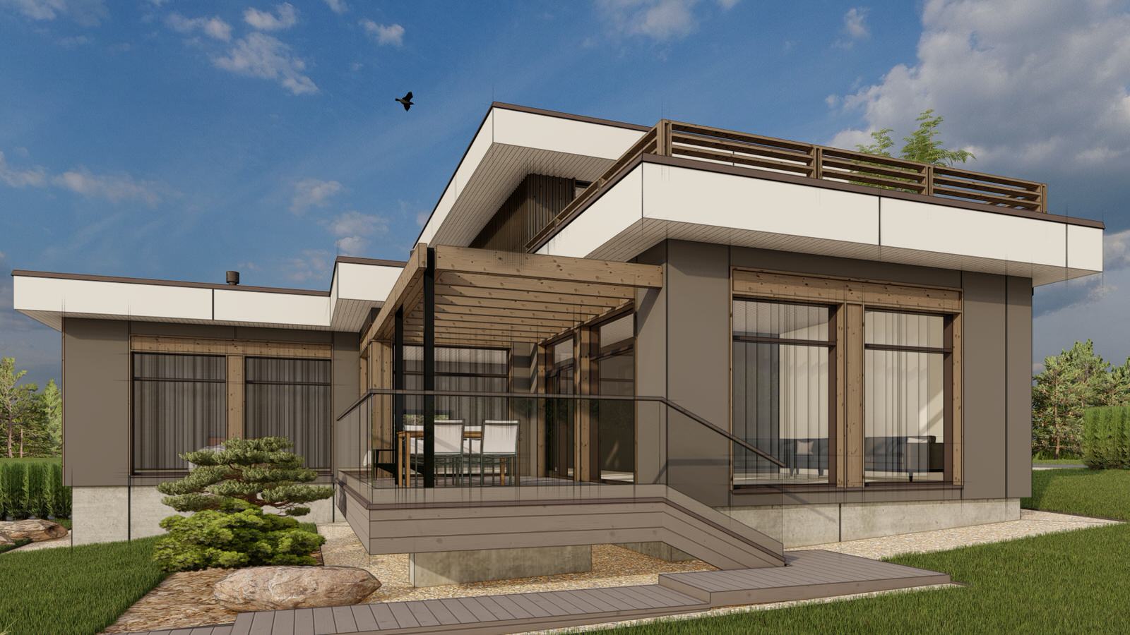 Реконструкция каркасного дома в г. Казань