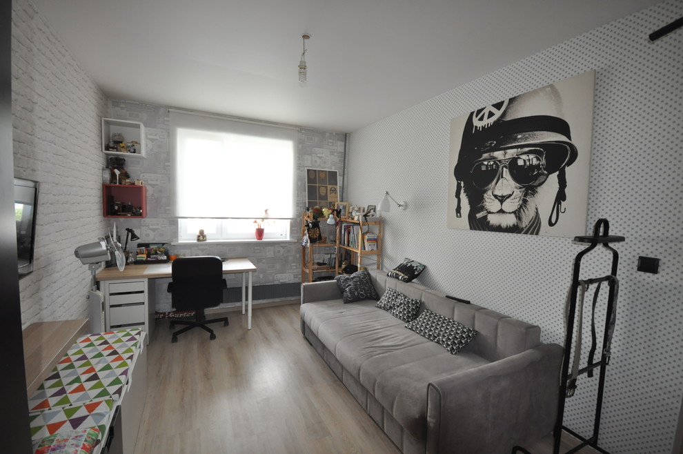 Бюджетный проект комнаты подростка