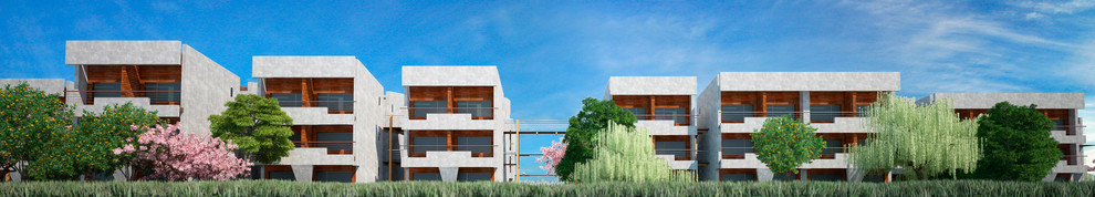 гостиничные блокированные дома