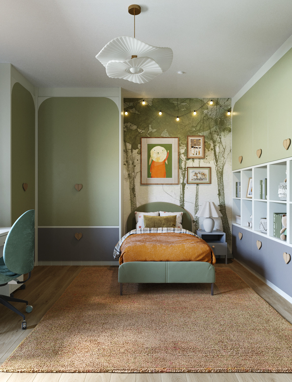 Квартира для семьи с 3мя детьми