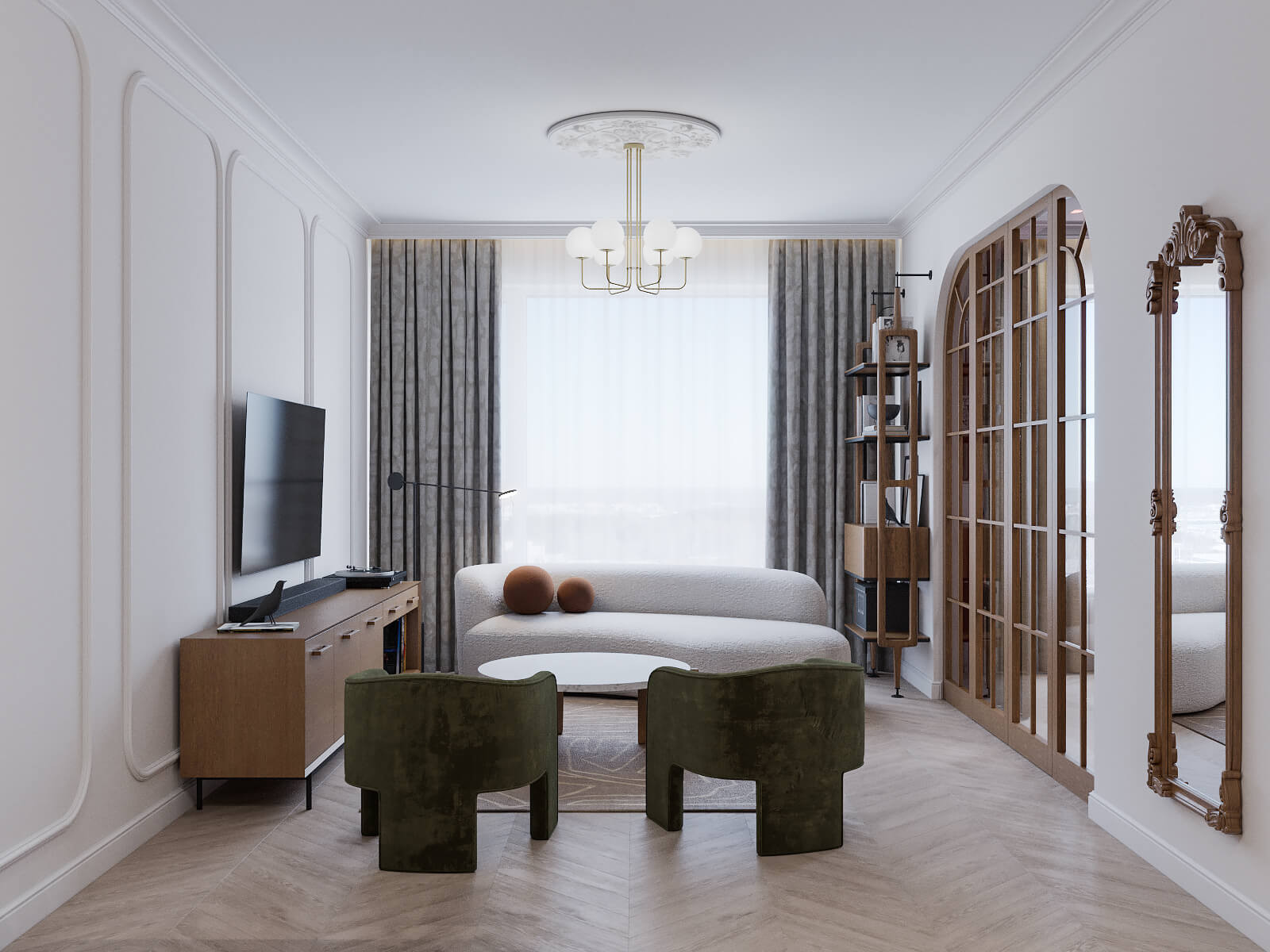 Дизайн квартиры в scandi стиле