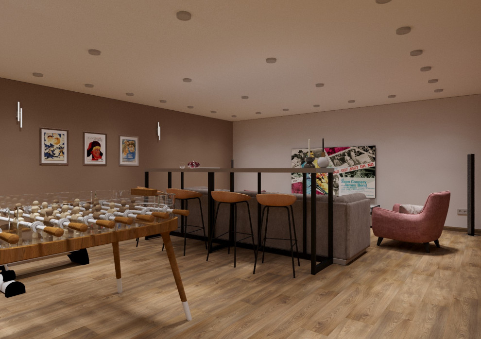 Современный загородный дом