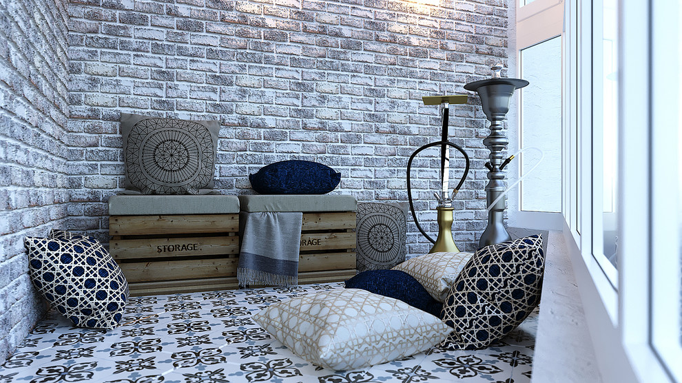 Двух комнатная квартира 68 м2 в Марокканском исполнении