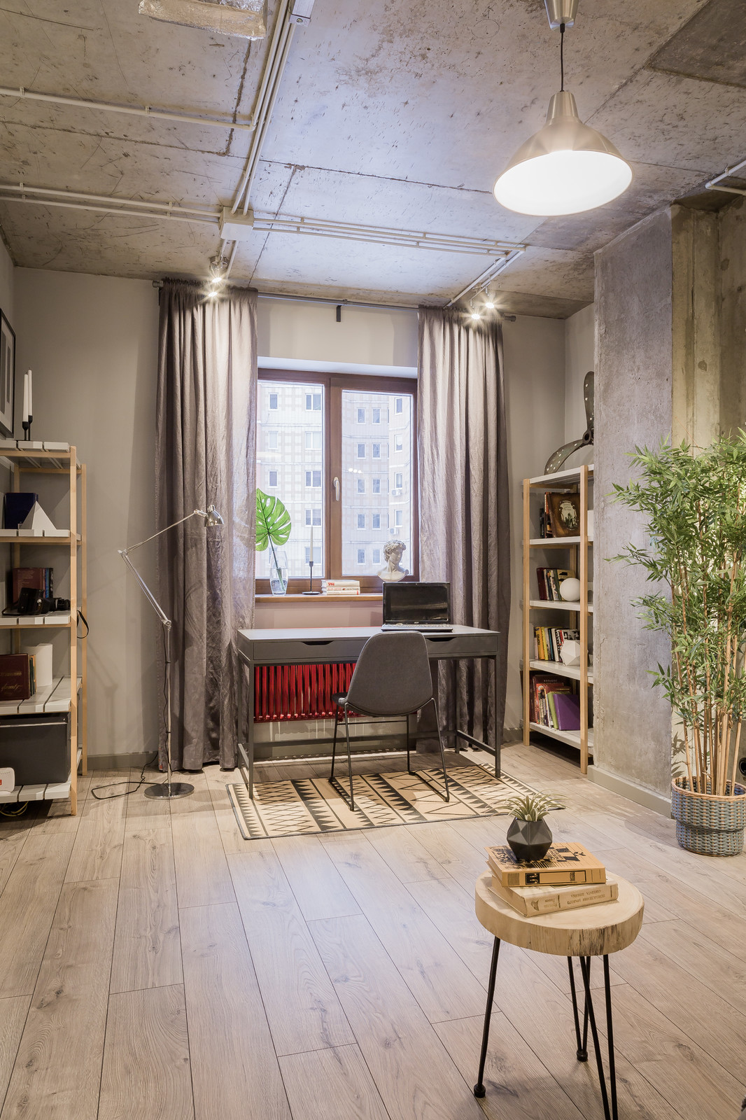 Лофт со скандинавским акцентом