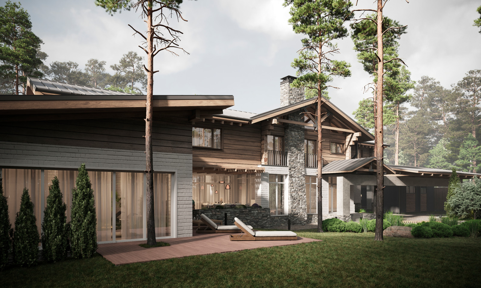 Загородный Дом п.Николина Гора г.Москва