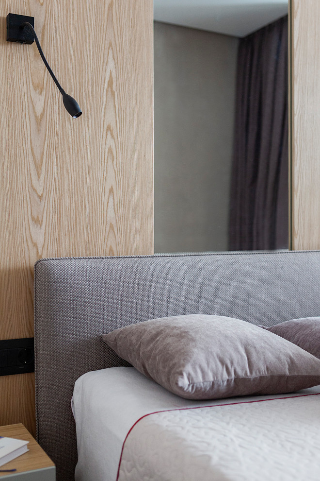 Спальня  в современной студии