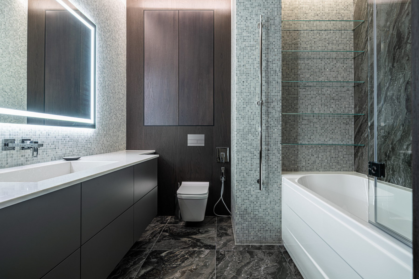 Мебель в санузел ЖК Смольный