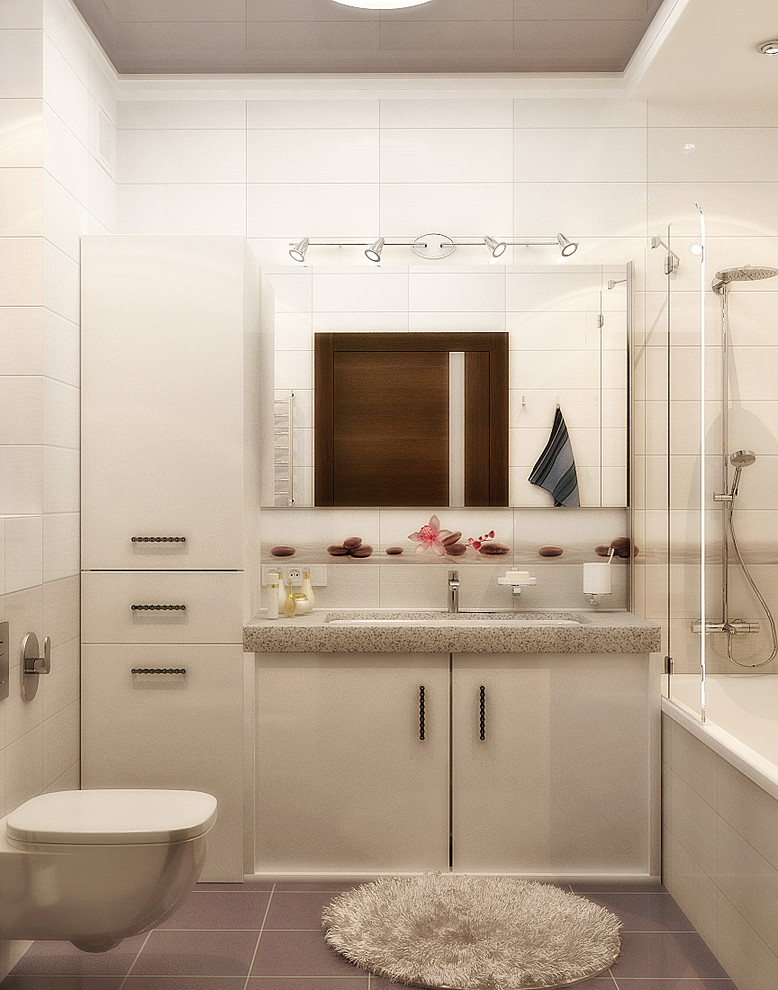 Two ideas for bathroom design