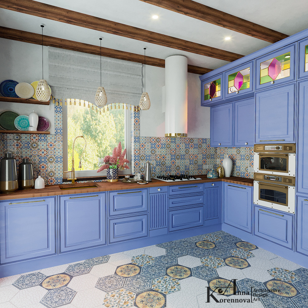 Дизайн коттеджа в марокканском стиле "Morocco dream".