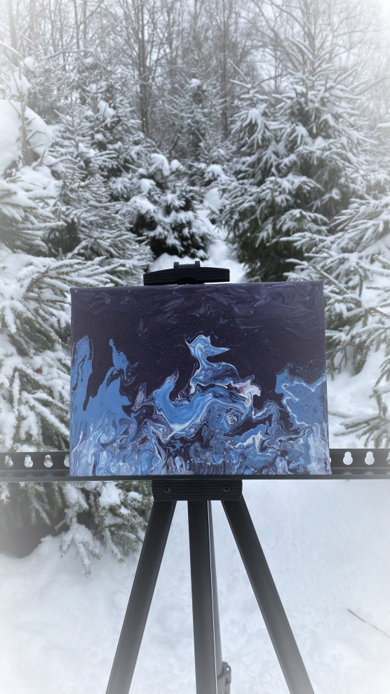 Обложка проекта: Картина Холодное сердце - COLD HEART