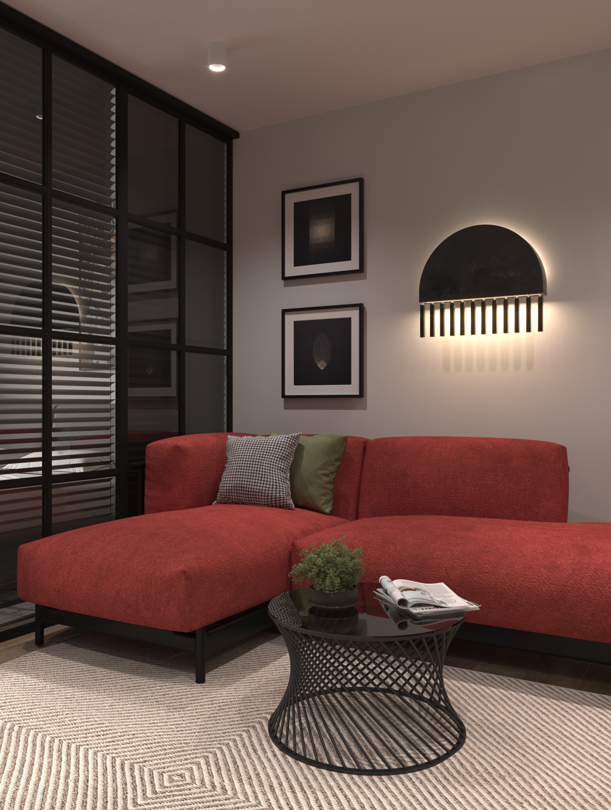 Обложка проекта: Квартира для молодой семейной пары