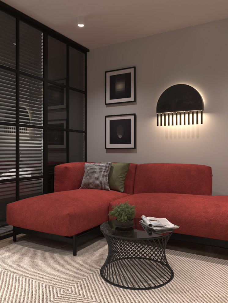 Обложка проекта: Квартира для молодой семейной пары