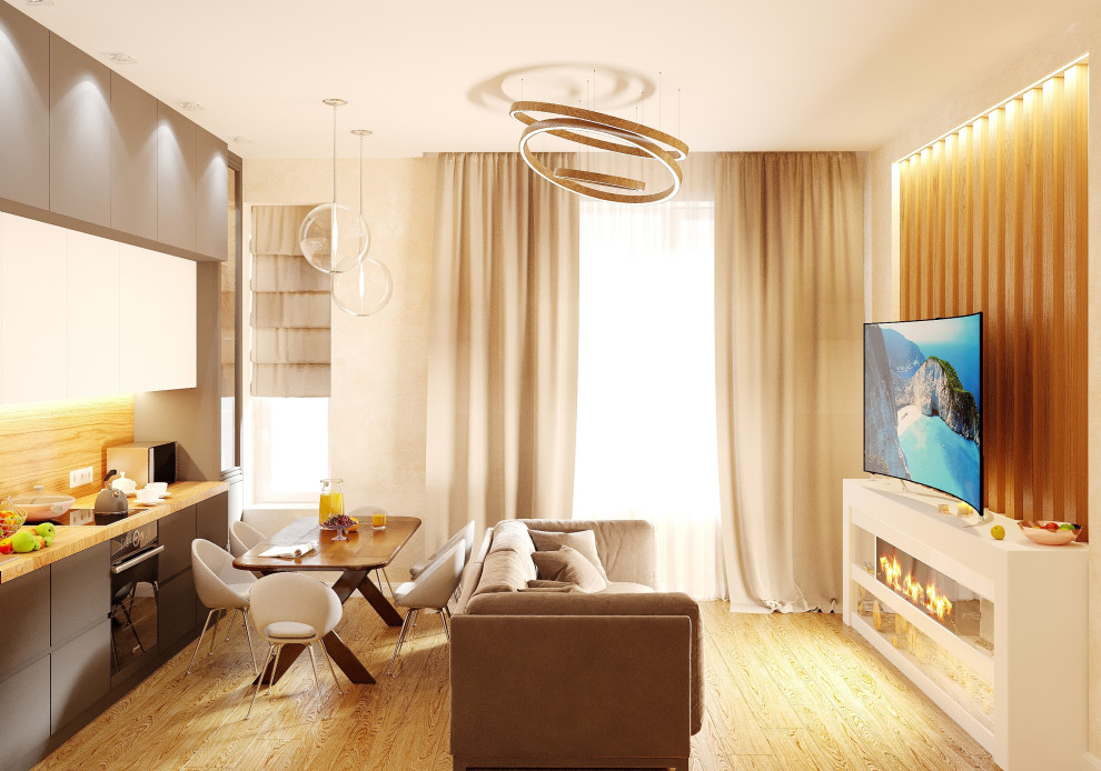 Дизайн-проект квартиры в ЖК Скандинавия