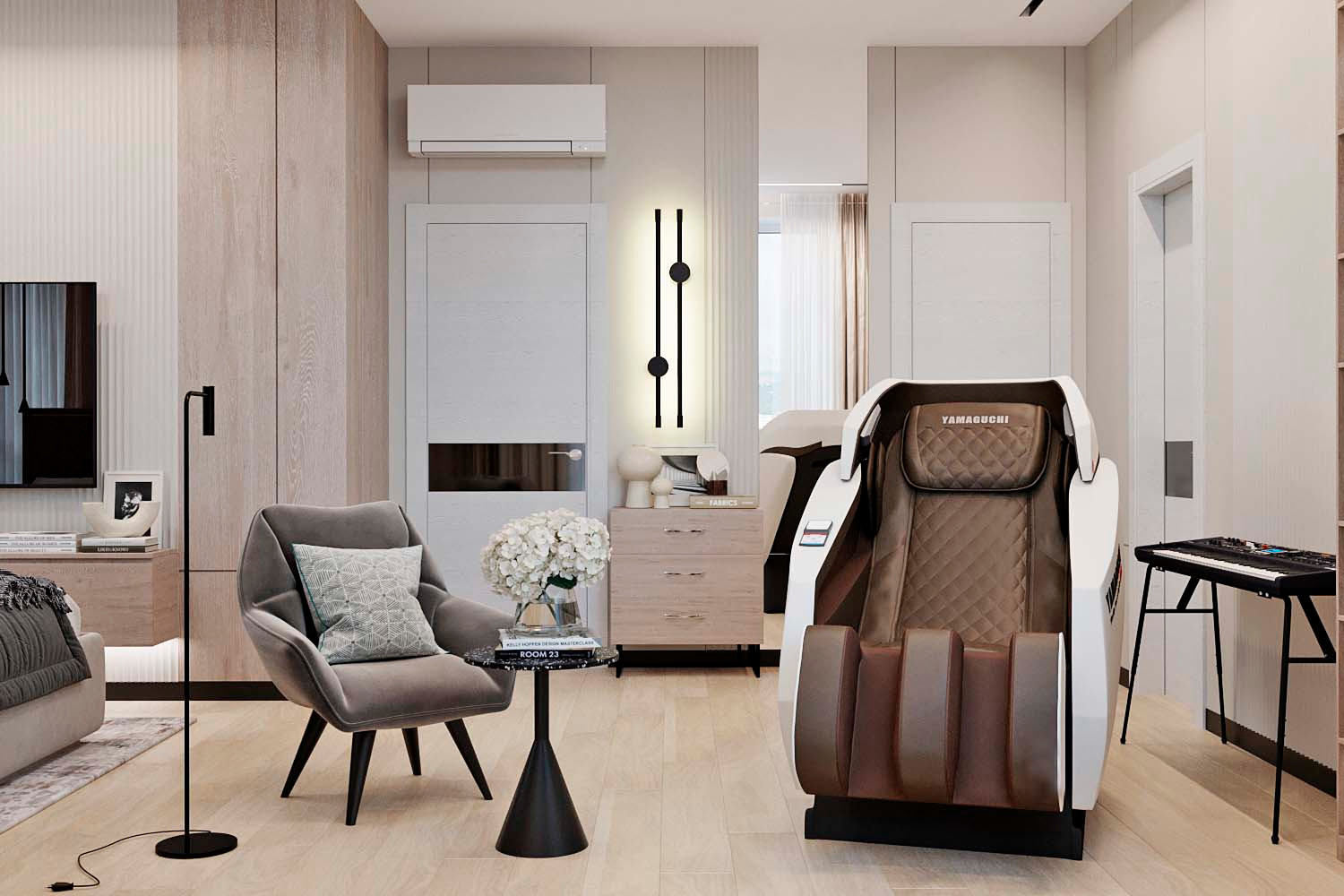 Дизайн интерьера в 3-х квартире