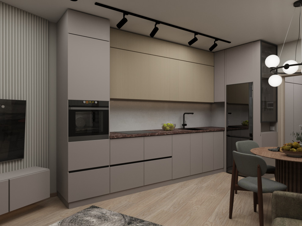 Обложка проекта: Визуализация дизайн проекта квартиры для студента