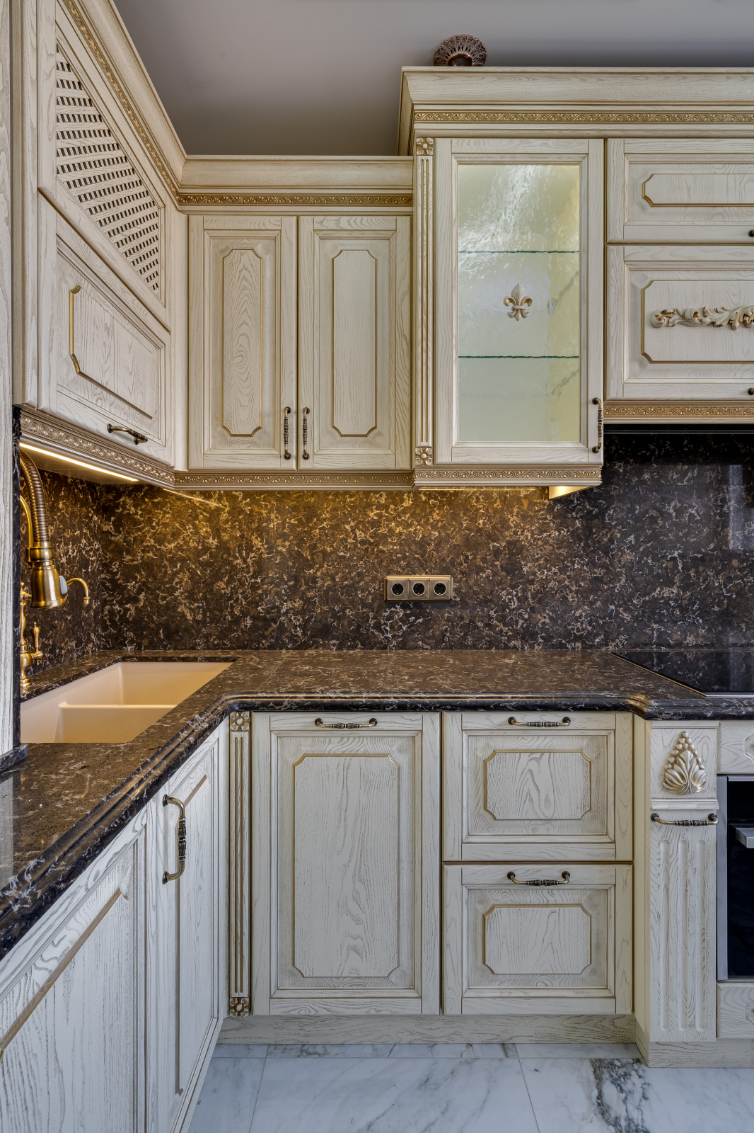 Кухонный гарнитур Ореховый Бульвар