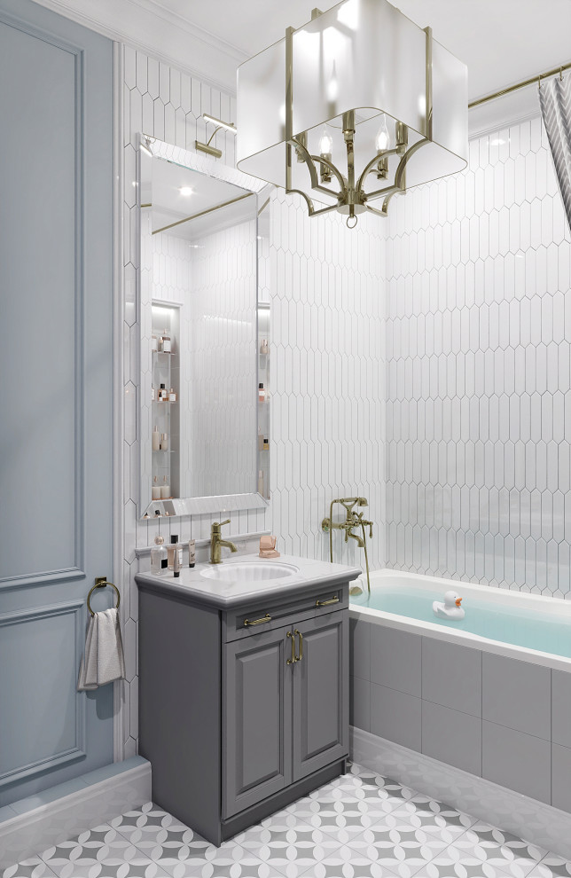 Дизайн проект в Н. Новгороде для семьи с близняшками