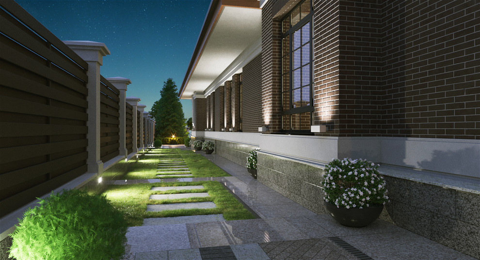 Проект благоустройства загородного участка п.Каменка