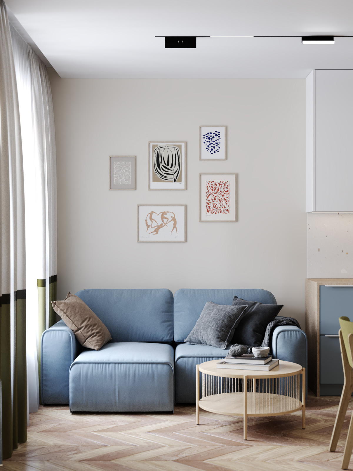 Квартира для молодой семьи. ЖК ДЖАЗ, Воронеж