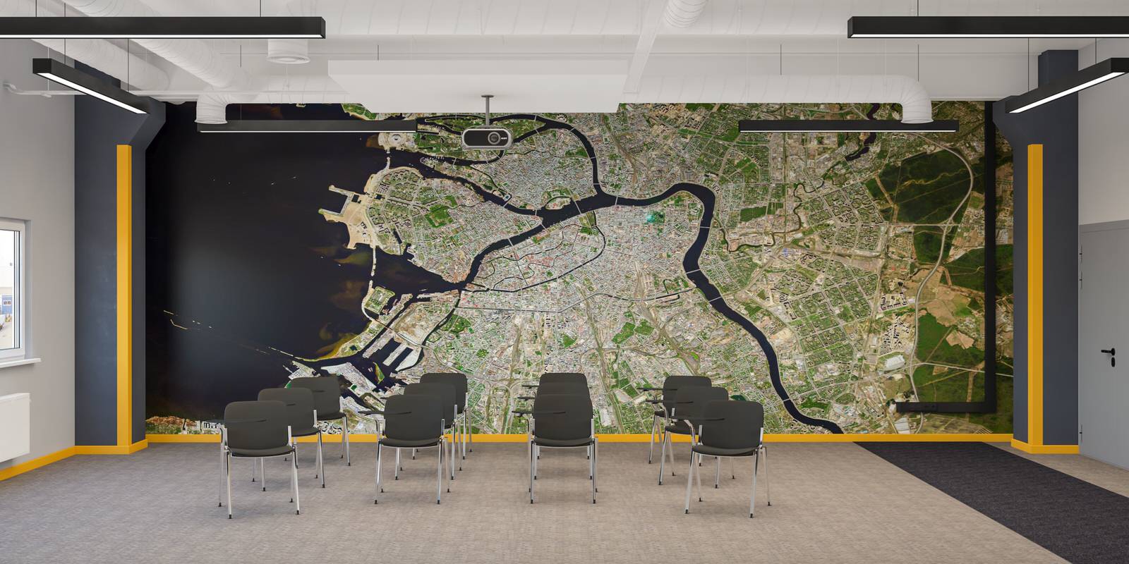 Визуализация офиса.