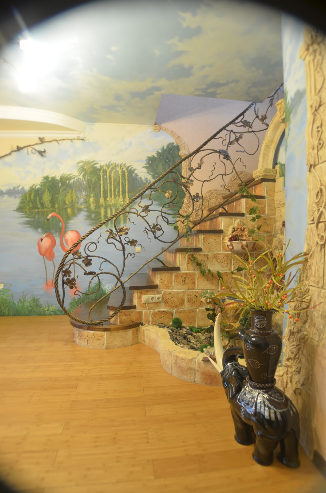 Обложка проекта: Гостинная  " Заброшенная усадьба"