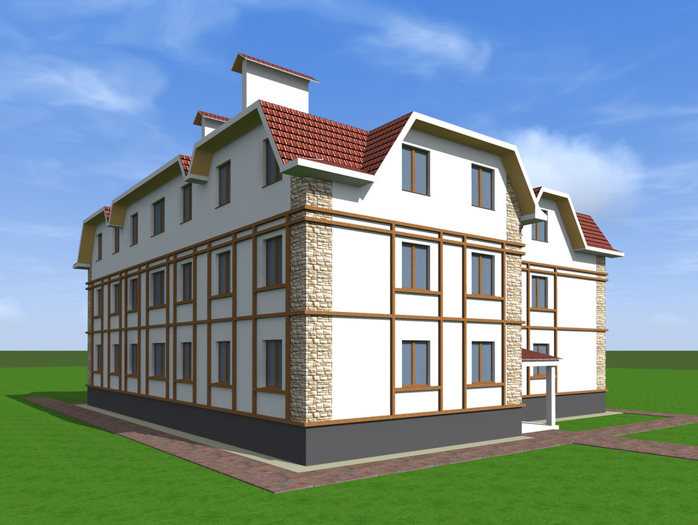 Обложка проекта: Проекты коттеджей