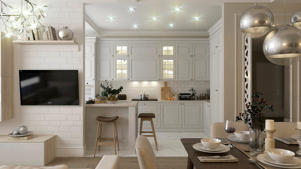 Светлая гостиная