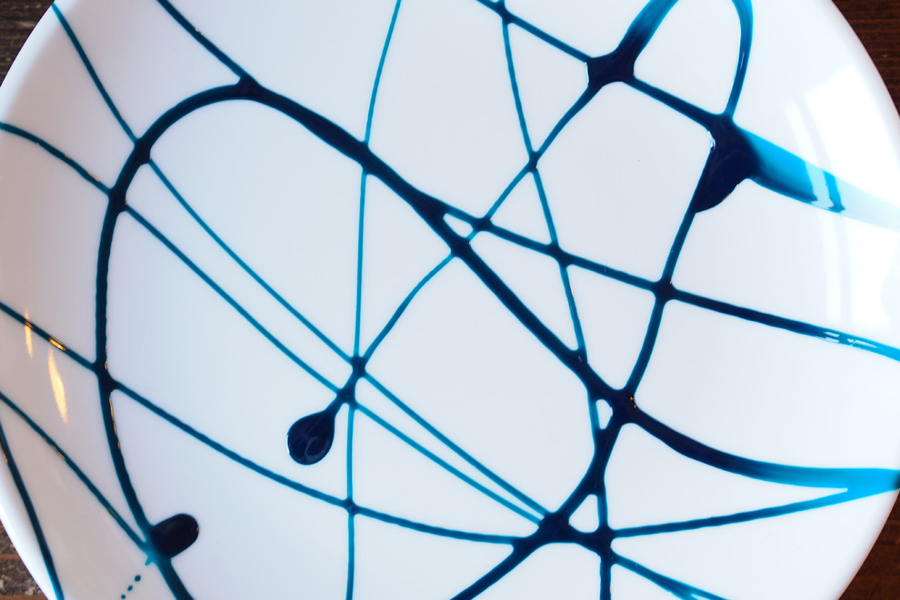 DIY: Чайная пара в стиле Джексона Поллока